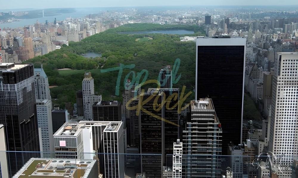 Top of the Rock View: Central Park and Midtown Manhattan Skyline
