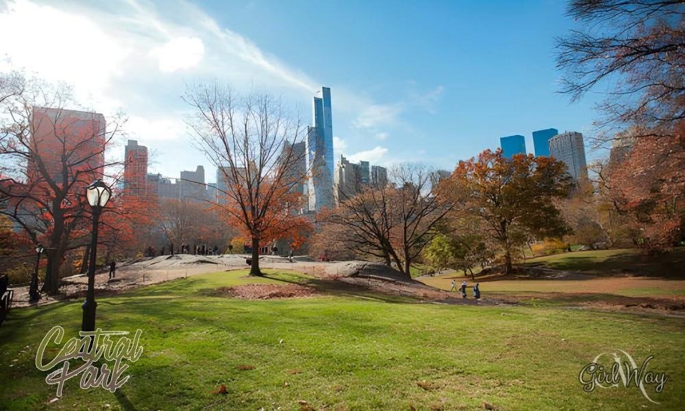 Central Park NYC Walk: Fall Colors and Skyline Views