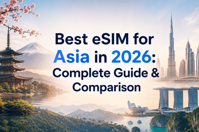Best eSIM for Asia in 2026: Complete Guide & Comparison
